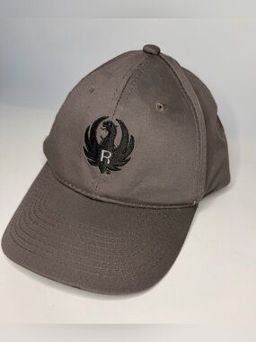 Ruger Firearms Hat Cap Mens Snap Back Gray Firearm Gun Shooter Tactical